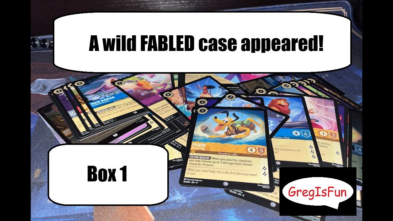 More Fabled To Open!  Box 1 | Disney Lorcana