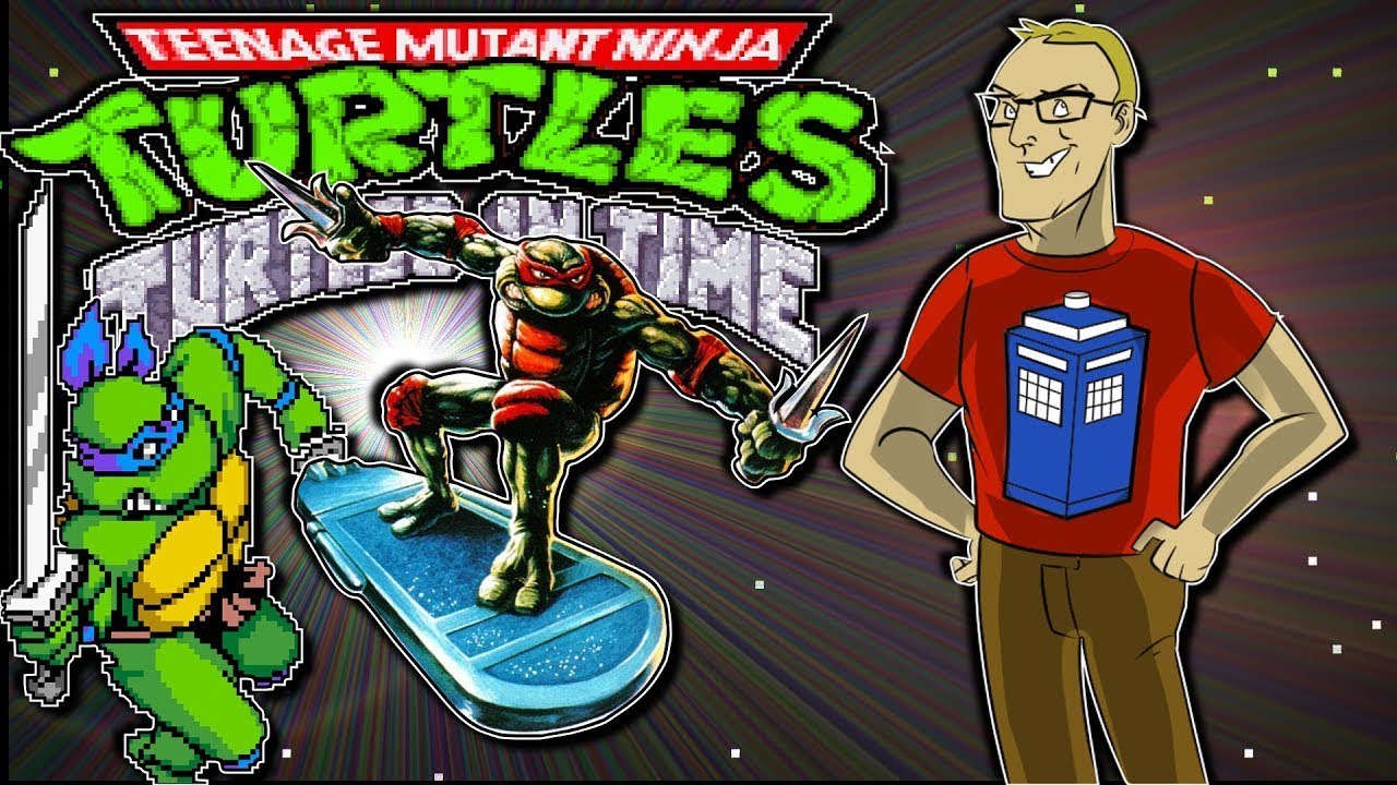 TMNT Turtles in Time (Super Nintendo/SNES & Arcade Retro Game Review) (Cygnus Destroyer Reupload)