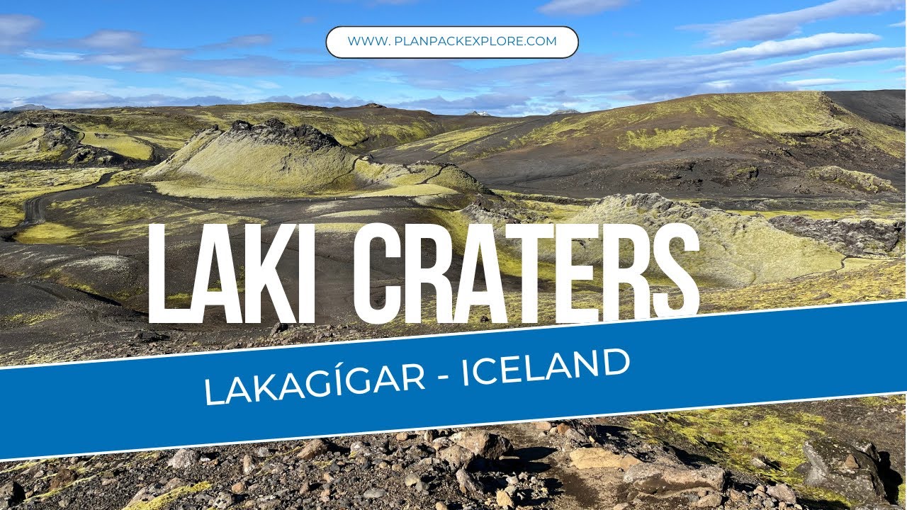Drive to Laki Craters (Lakagígar) in Iceland - River Crossings and Highlights (F206)