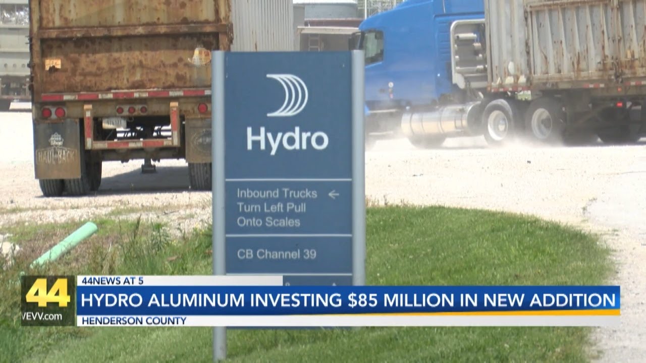 Hydro Aluminum is investing $85 million in a new addition