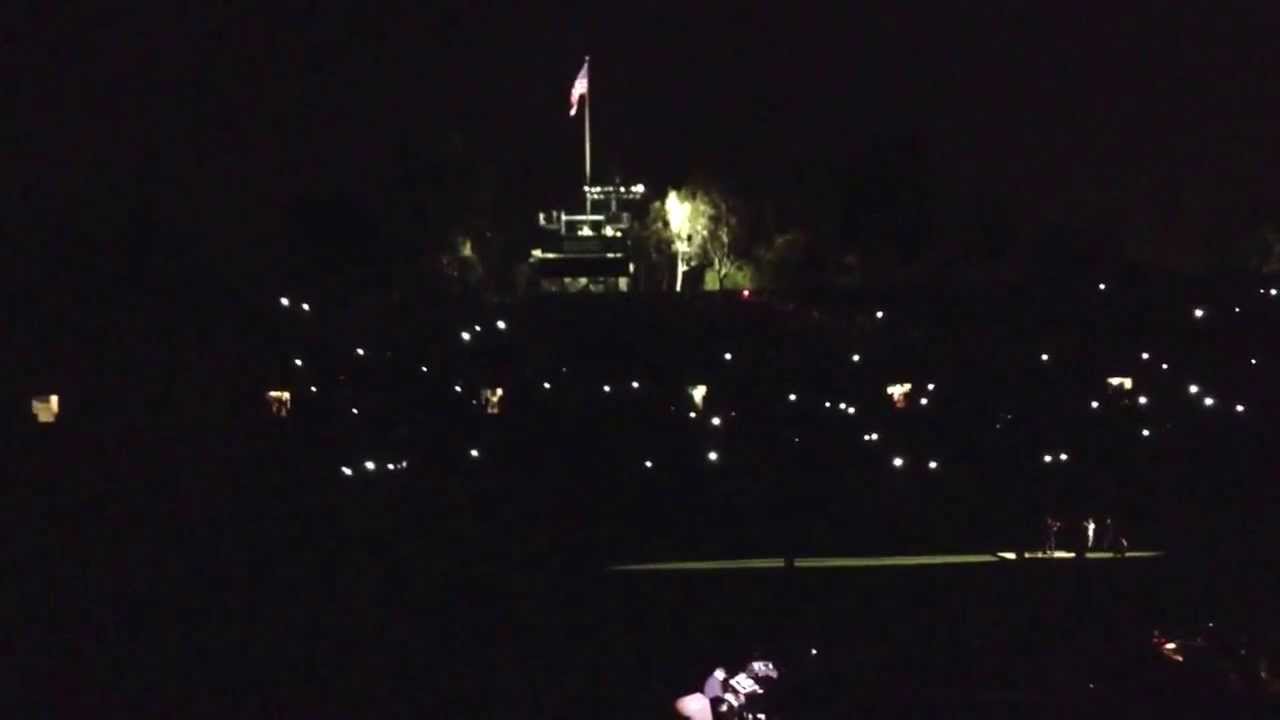 Kenny G plays The Star Spangled Banner at the Rose Bowl July 4, 2013