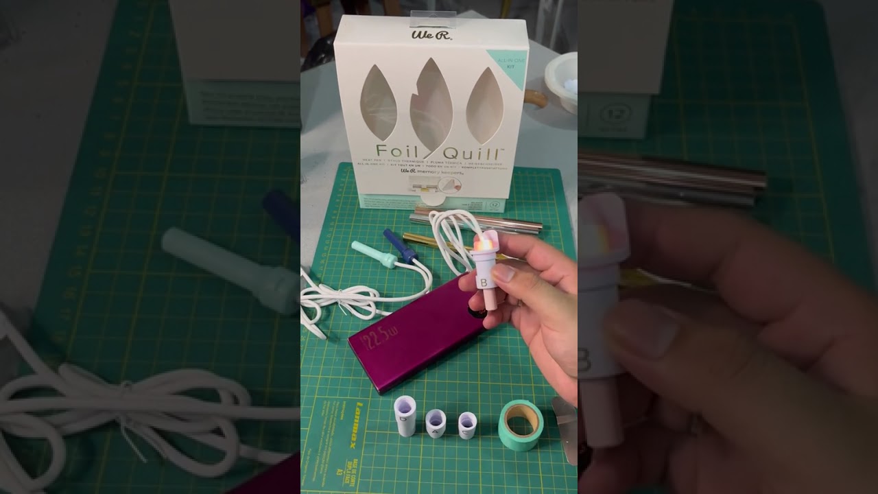 Foil QUill na Scancut SDX. Testamos!!!