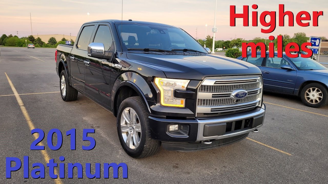 My new higher miles F150 Platinum