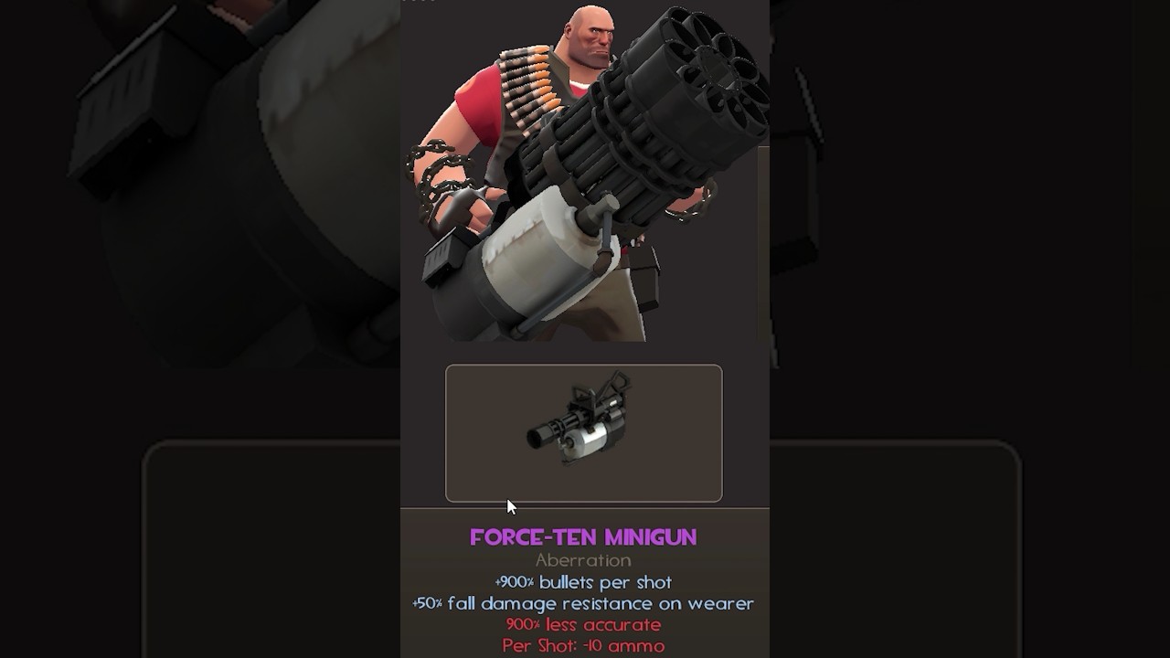 TF2 Heavy x10 Minigun