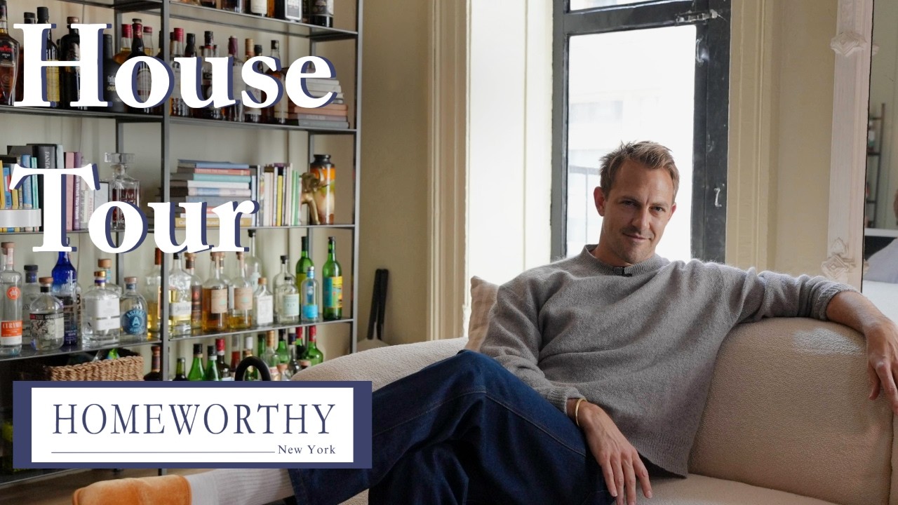 NYC APARTMENT TOUR | A Moody Chelsea Loft with Classic Touches