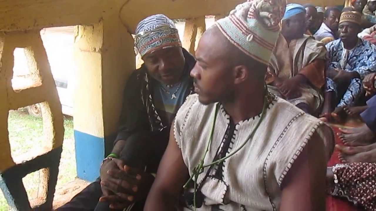 My trip to Cameroon: Receiving my Tikar name from King Ga II Ibrahim in Bankim
