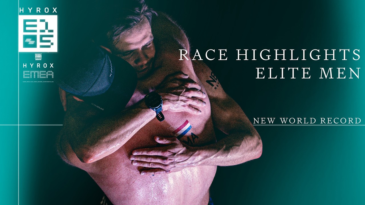 ELITE MEN - RACE HIGHLIGHTS | HYROX LONDON EMEA CHAMPIONSHIPS