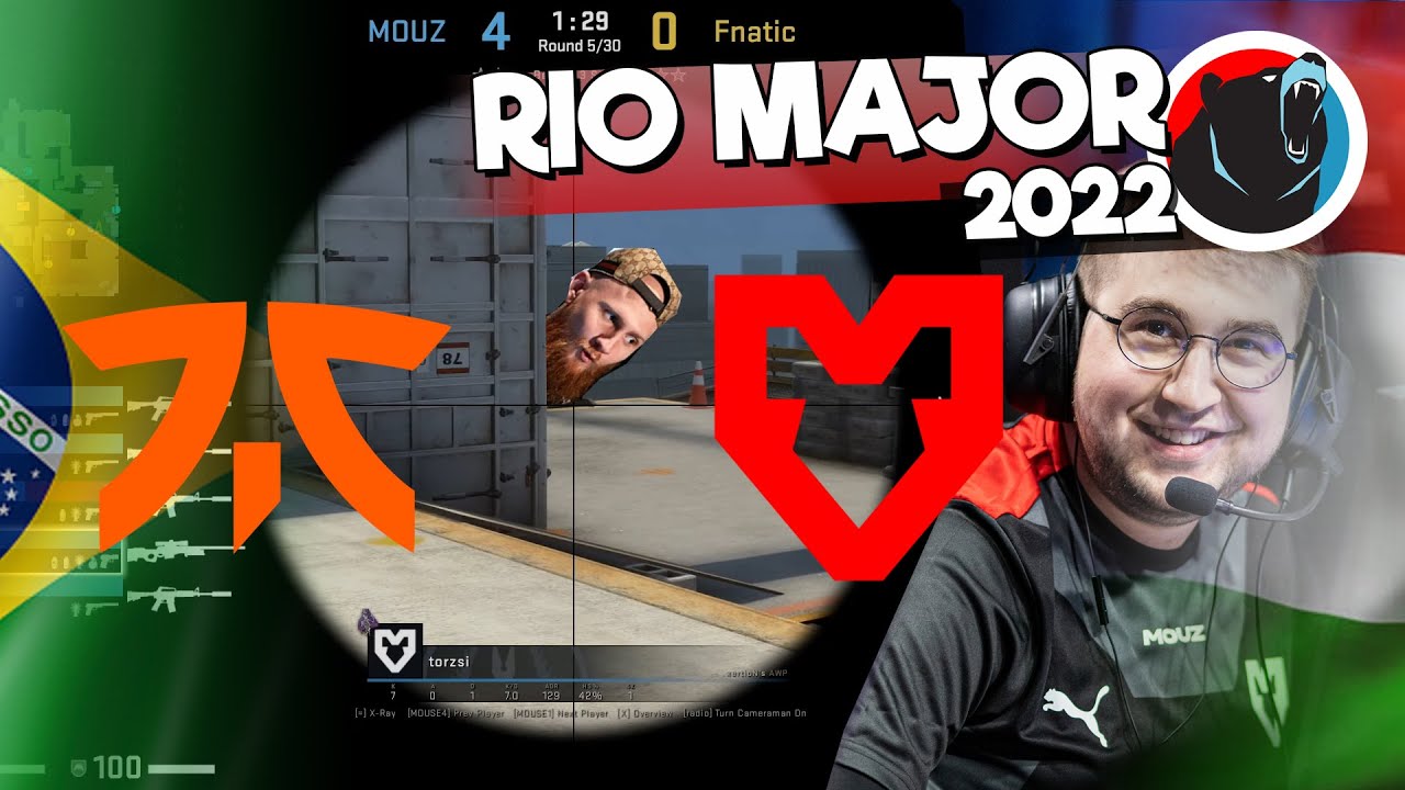 Torzsi vagy Krimz??? - Mouz vs Fnatic - Vertigo - IEM RIO 2022