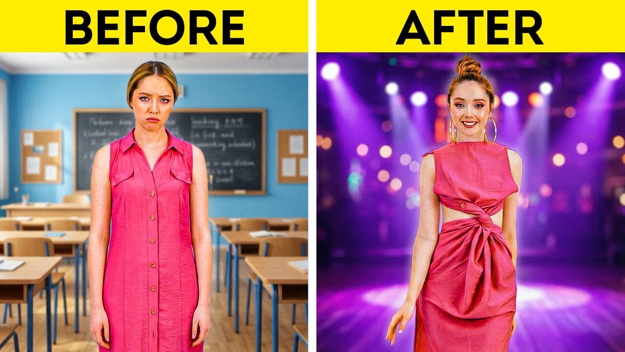 Extreme Outfit Transformations for Emergencies 😱