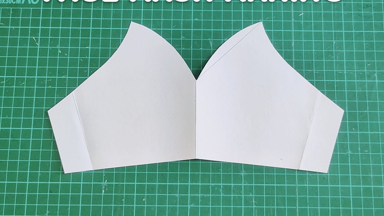 Face Mask Pattern Making | How to make face mask Pattern