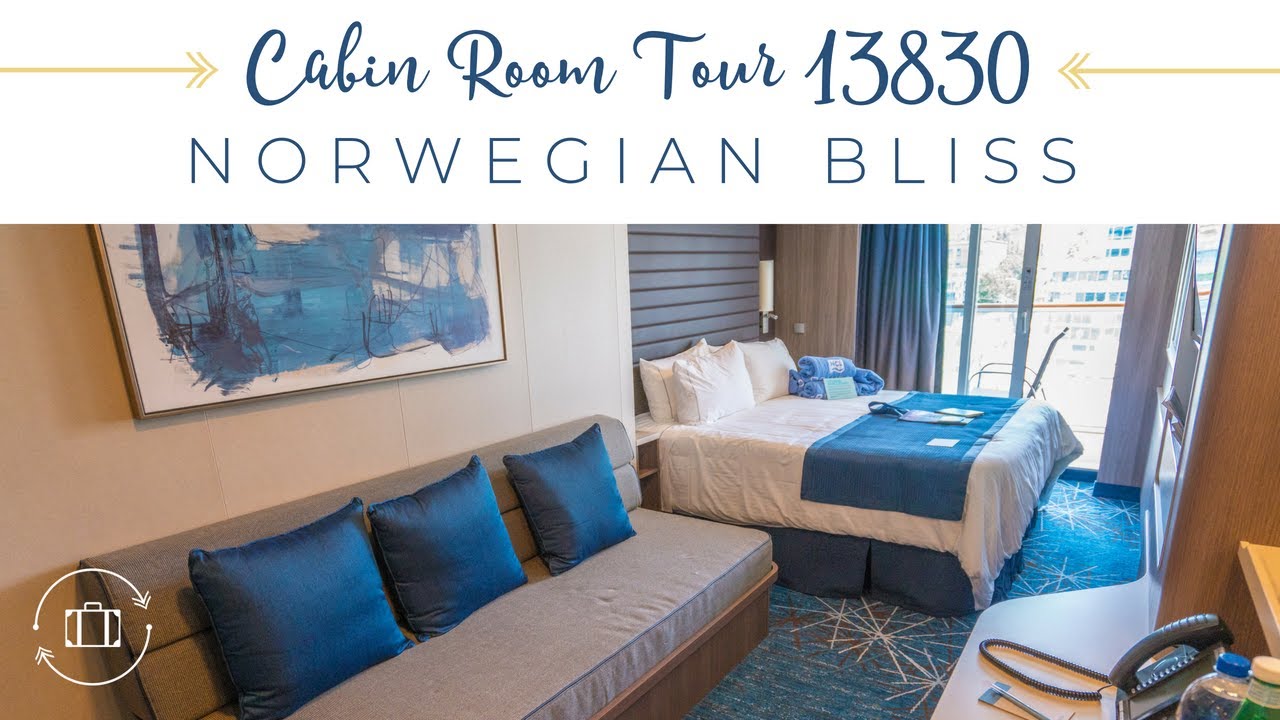 Norwegian Bliss Mini-Suite Balcony Cabin Room Tour - 13830