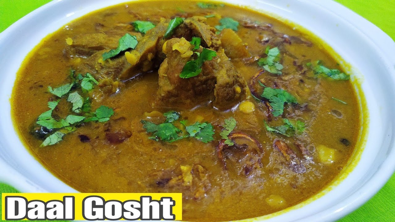 Daal Gosht/Perfect recipe quick method/Very tasty Chane ki daal Gosht