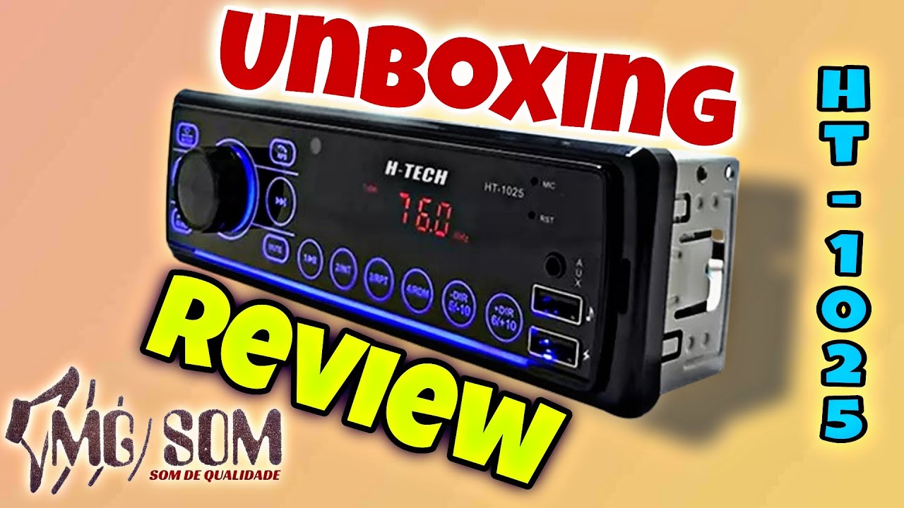 UNBOXING E REVIEW SOM H TECH TH-1025