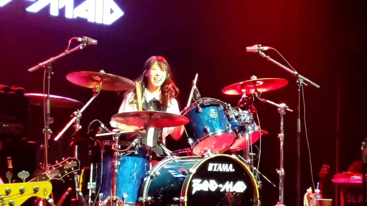 BAND-MAID 'FREEDOM (Akane Drum Solo)' Fancam @ US Tour 2022 in SF at August Hall | 221014 | 4K60FPS