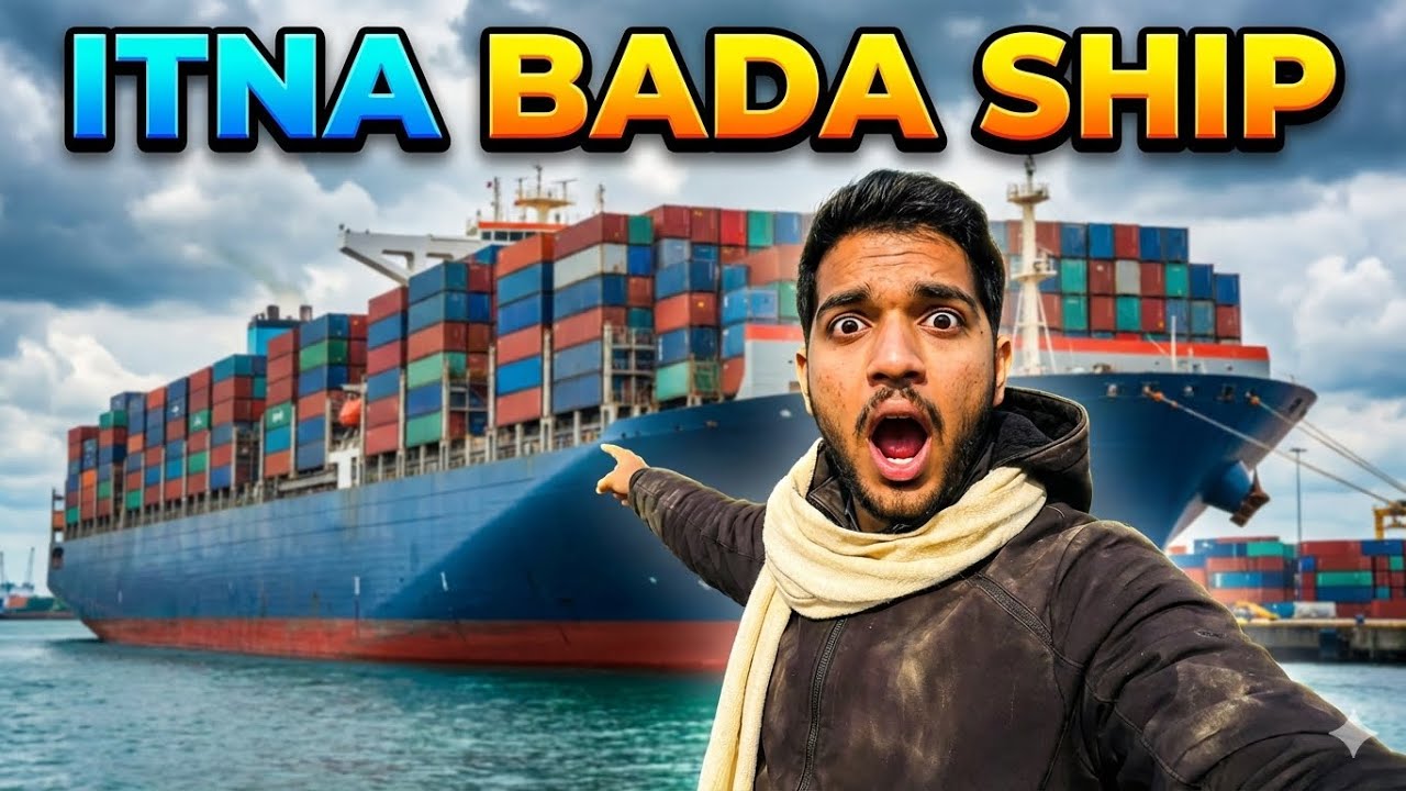 Itna Bada Ship Pahali Baar Dekhe 🤯 ||Bangal To Jharkhand ||