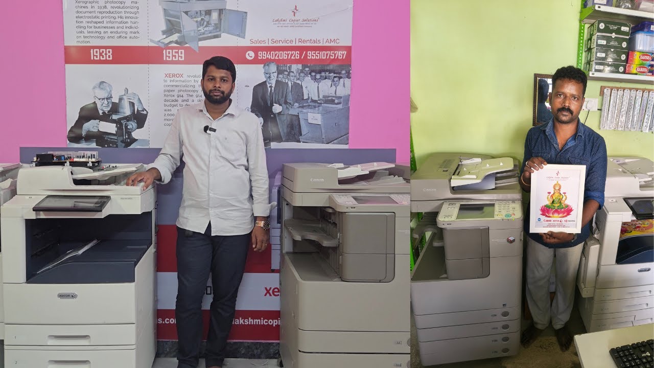 STUDENT XEROX MACHINE B&W AND COLOUR WITH LOW PRICE | INSTALLATION DEMO IN VEPPAMPATTU | 9940206726