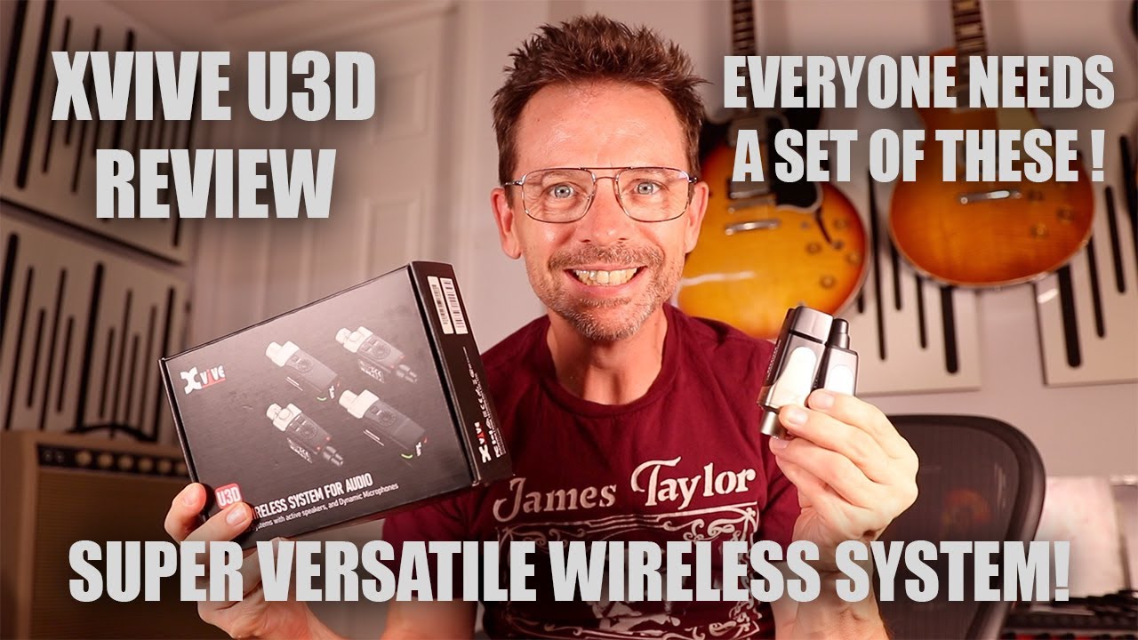 Xvive U3D Dual Wireless System for Audio - REVIEW -Great versatile bit of kit  with many uses #xvive