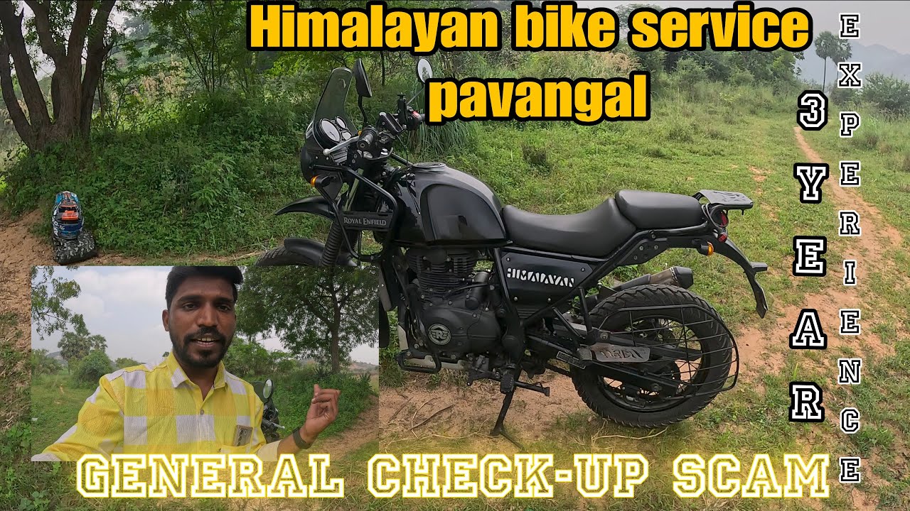 Royal enfield Himalayan bike my 3 year service pavangal ipadila scam pantringale da #royalenfield