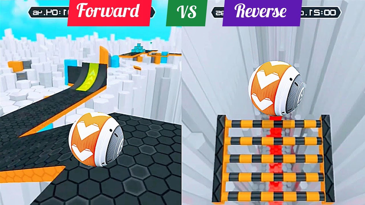 Gyrosphere Trials ⏩ Forward VS ⏪ Reverse 🛟 Gyro Balls ❄️ Snow White 💥 Nafxitrix Gaming Game 48
