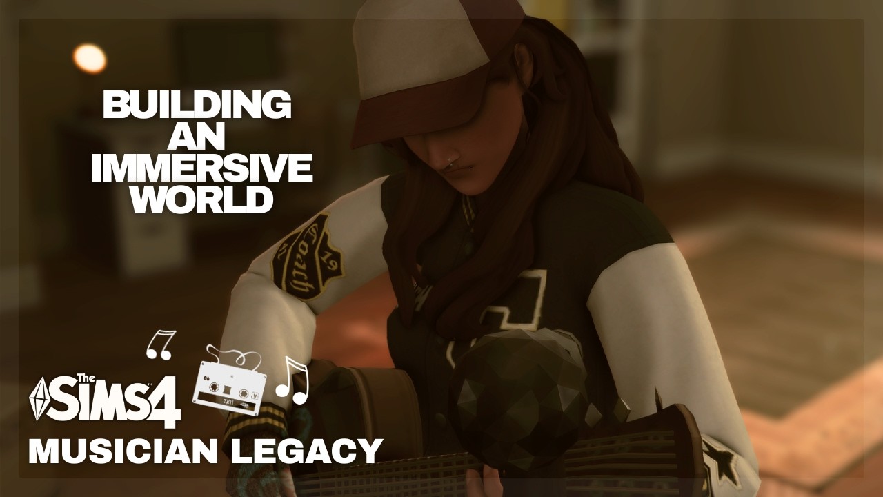 BUILDING AN IMMERSIVE LEGACY!! MUSICIAN LEGACY ep 2 | The Sims 4