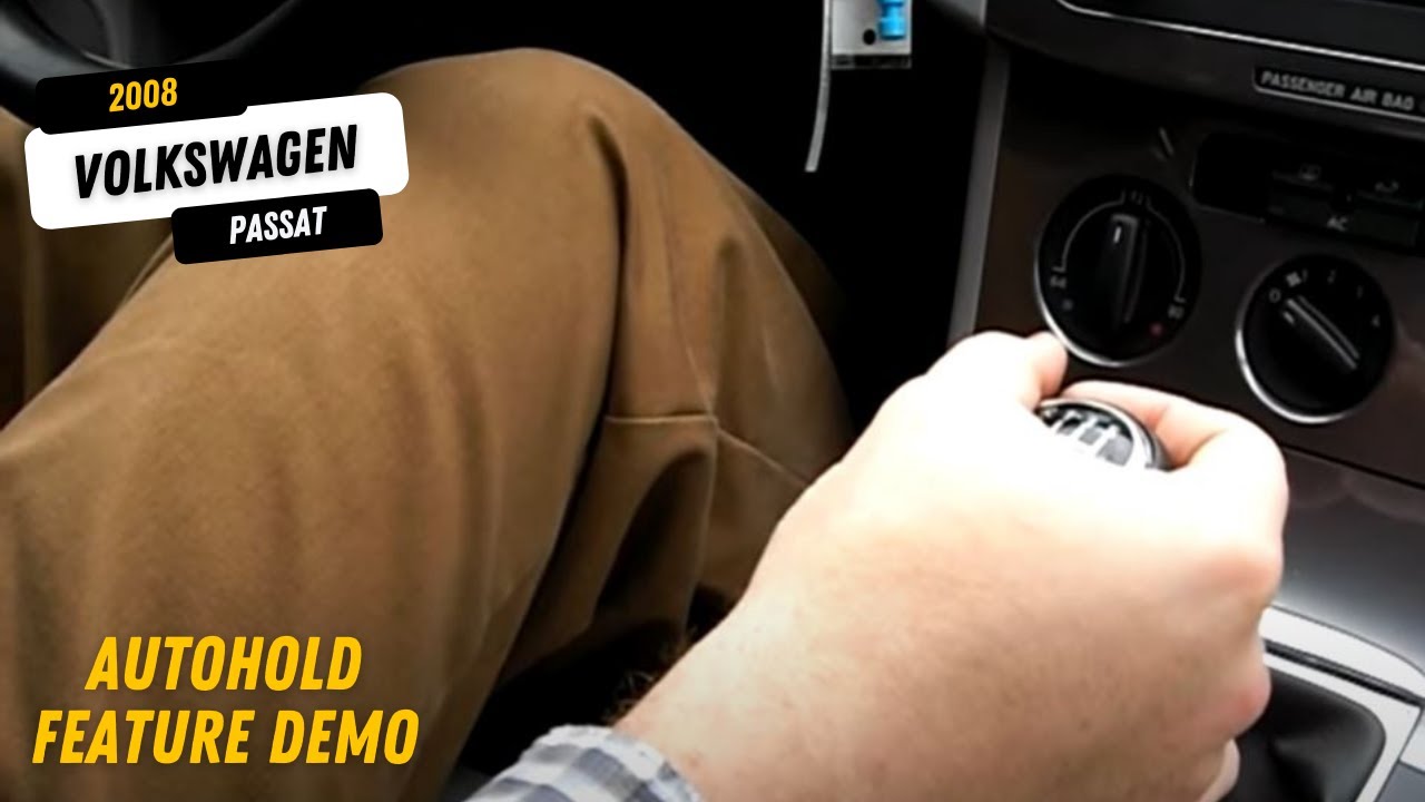 '08 VW Passat Auto Hold Feature Demo