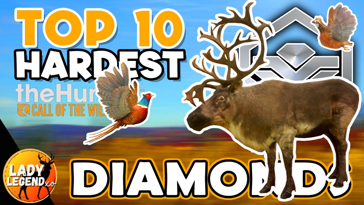Top 10 HARDEST DIAMONDS to Find in Call of the Wild 2023!!!