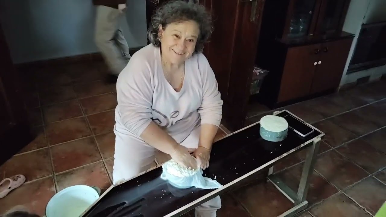 Liados con el queso que está riquísimo 