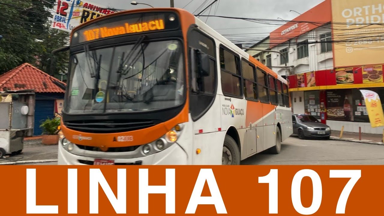 107 Comendador Soares X Nova Iguaçu - Linhas de Ônibus - #15