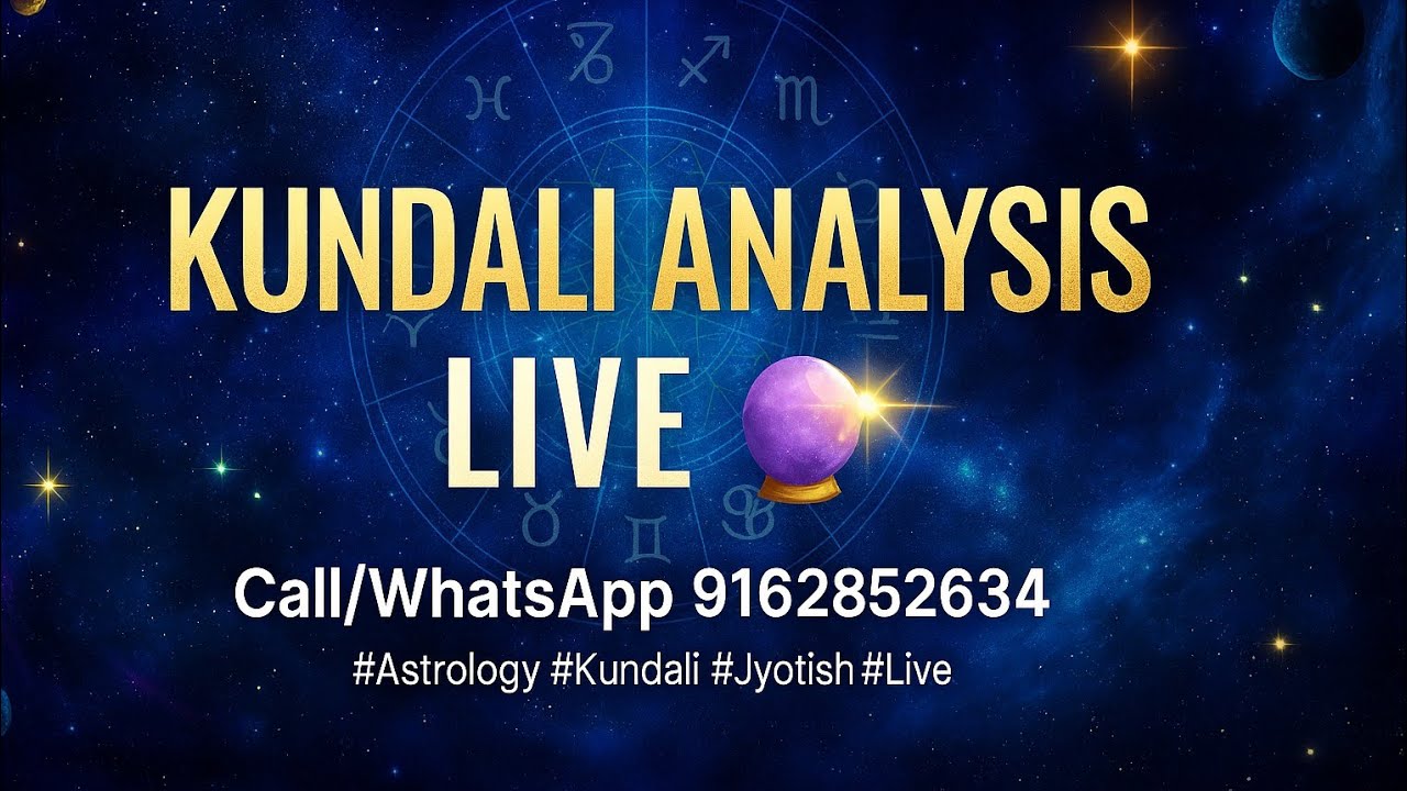 🔮 Kundali Analysis Live | Astrology Remedies & Predictions ✨ #kundali #astrology #jyotish #live