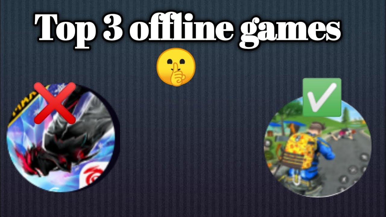 TOP 3 OFFLINE GAMES LIKE FREE FIRE UNDER 200 MB🤫#freefire