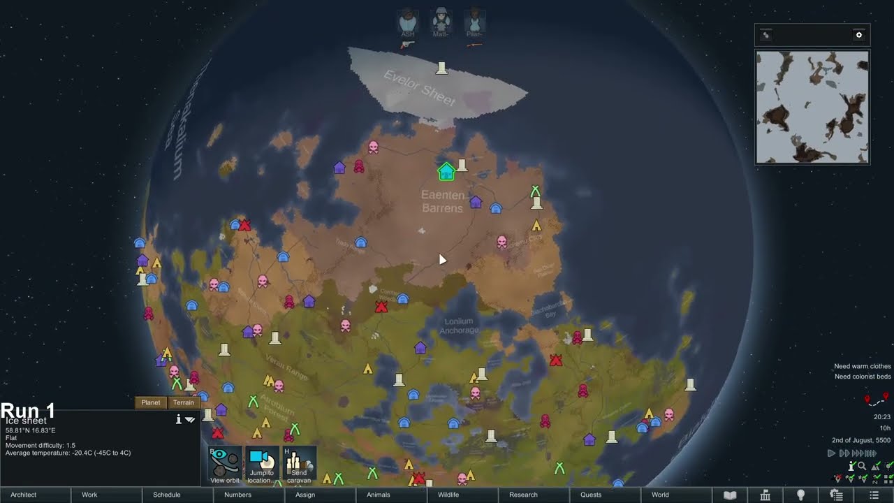 Impossible Challenge: RimWorld 500% No Death Run: Run 1, Part 1