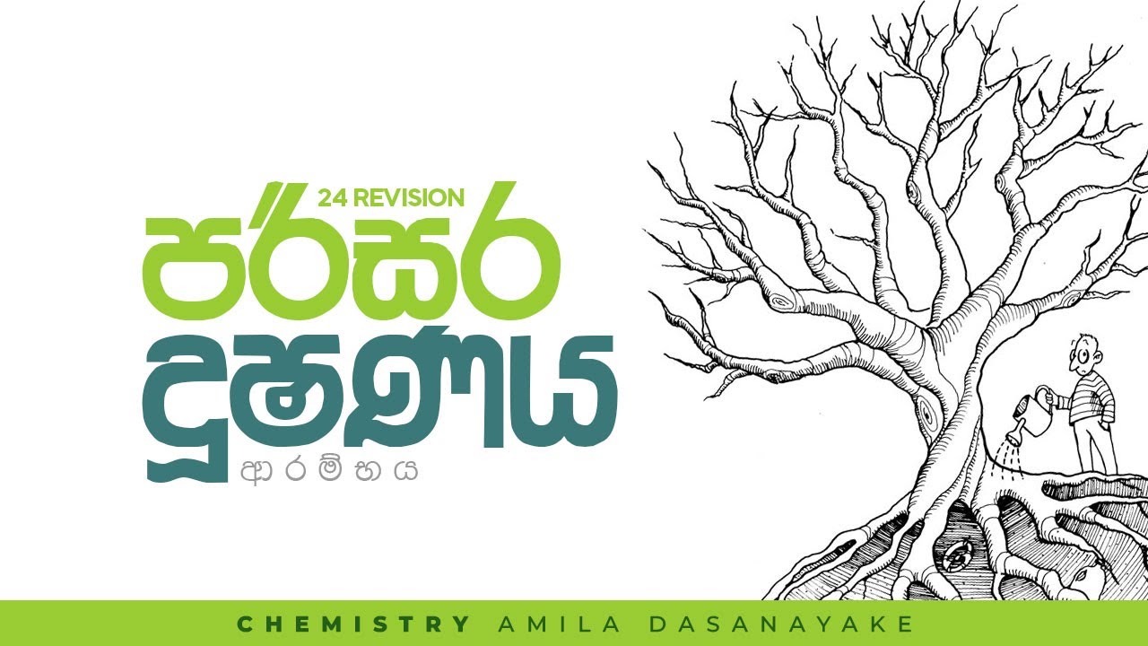 පරිසර දූෂණය ආරම්භය | 2024 Revision | Chemistry | Amila Dasanayake