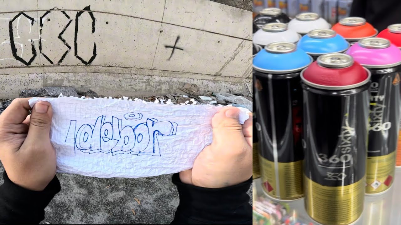 TUTORIAL de como ser graffitero
