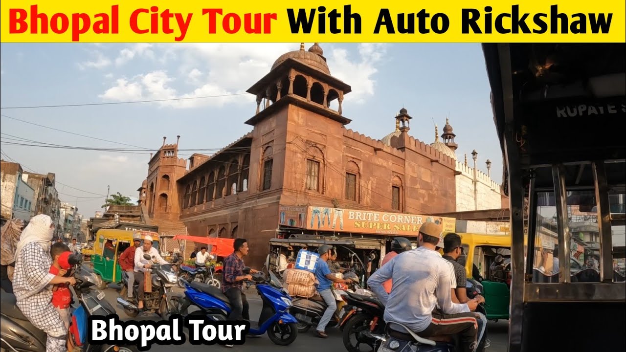 Bhopal City Tour With Auto Rickshaw | Bhopal Vlog | Bhopal City Vlog
