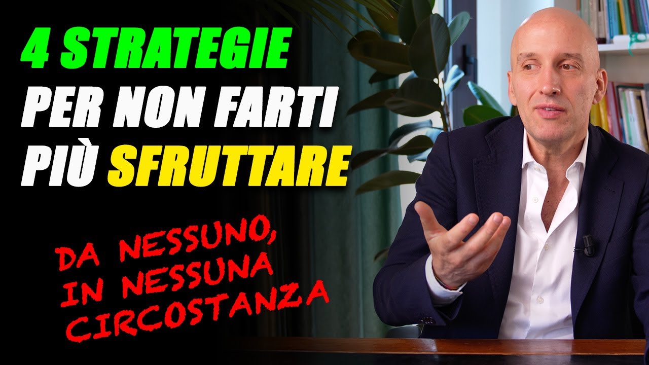 4 Strategie per Non Farti Più Sfruttare (e iniziare a dire di no)