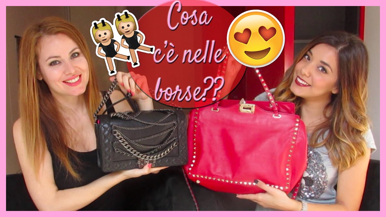 COSA c'è nelle NOSTRE BORSE?? con Jadorelemakeup | Vanessa Ziletti ♡