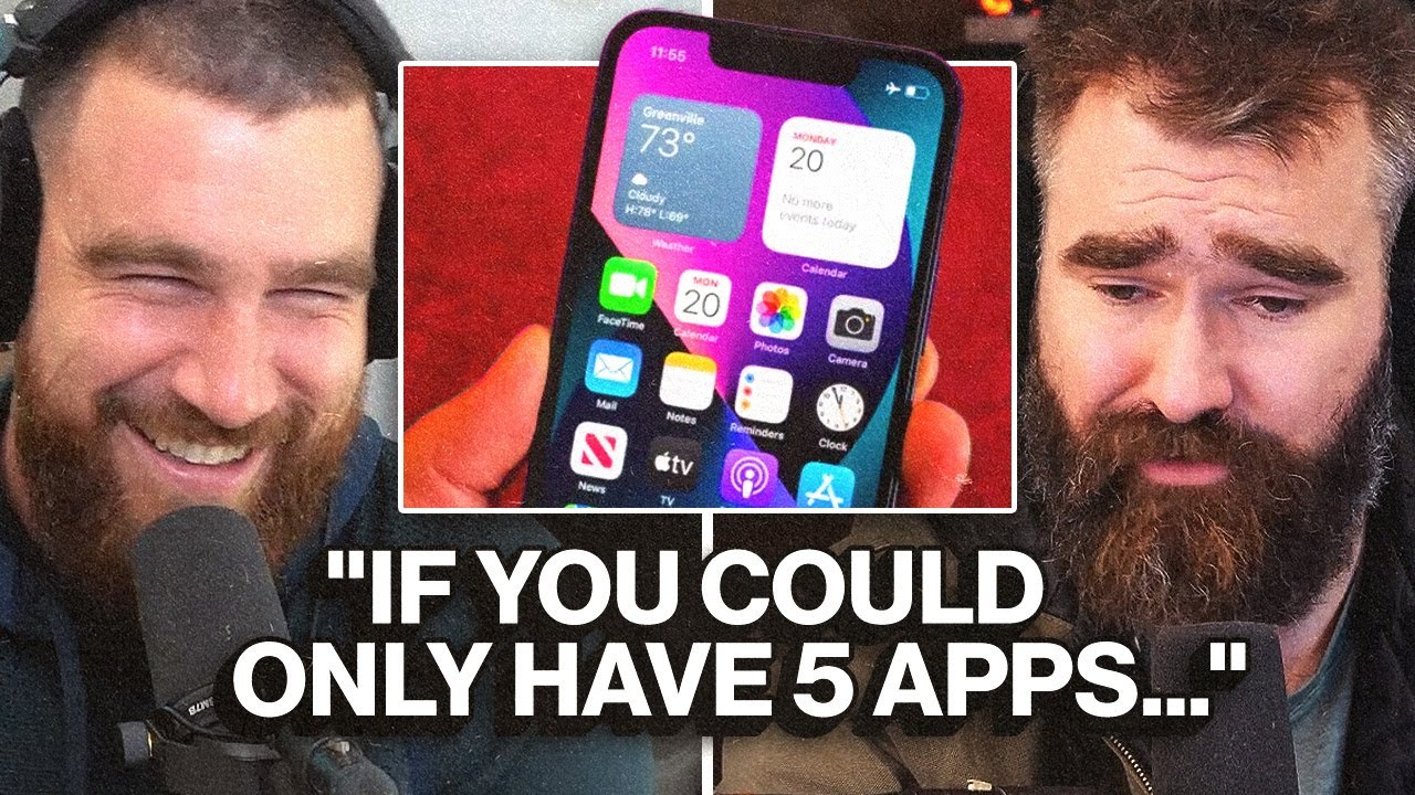 Travis and Jason hilariously attempt to rank their top 5 smartphone apps