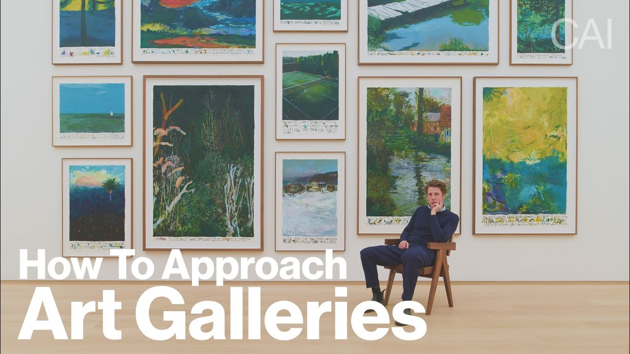 How To Approach Art Galleries (Networking Explained) &mdash; How To Get Your Art In A Gallery (4/4)