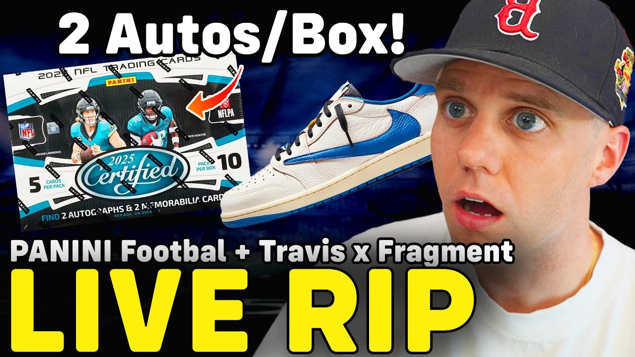 LIVE RIP: 2025 CERTFIED FOOTBALL & TRAVIS SCOTT JORDAN 1 LOW FRAGMENT UPDATE?