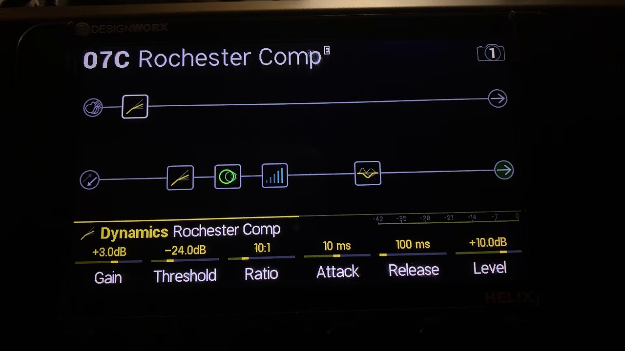 Line 6 Helix Billy Sheehan Rochester Compressor