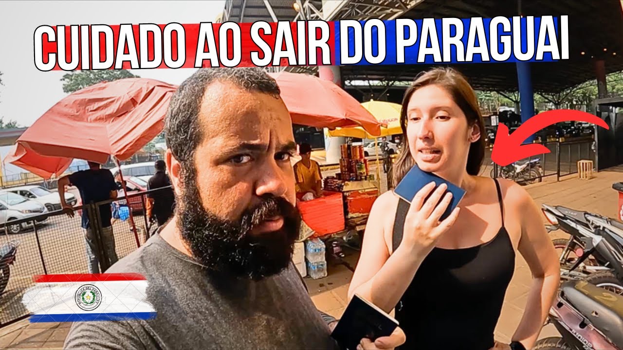 CONSEGUIMOS VOLTAR PRO BRASIL, ATRAVESSAMOS A PONTE DA AMIZADE A PÉ e FOMOS na POLÍCIA FEDERAL