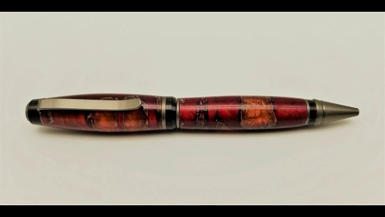 Turning a Cigar Pen with a Hybrid Blank