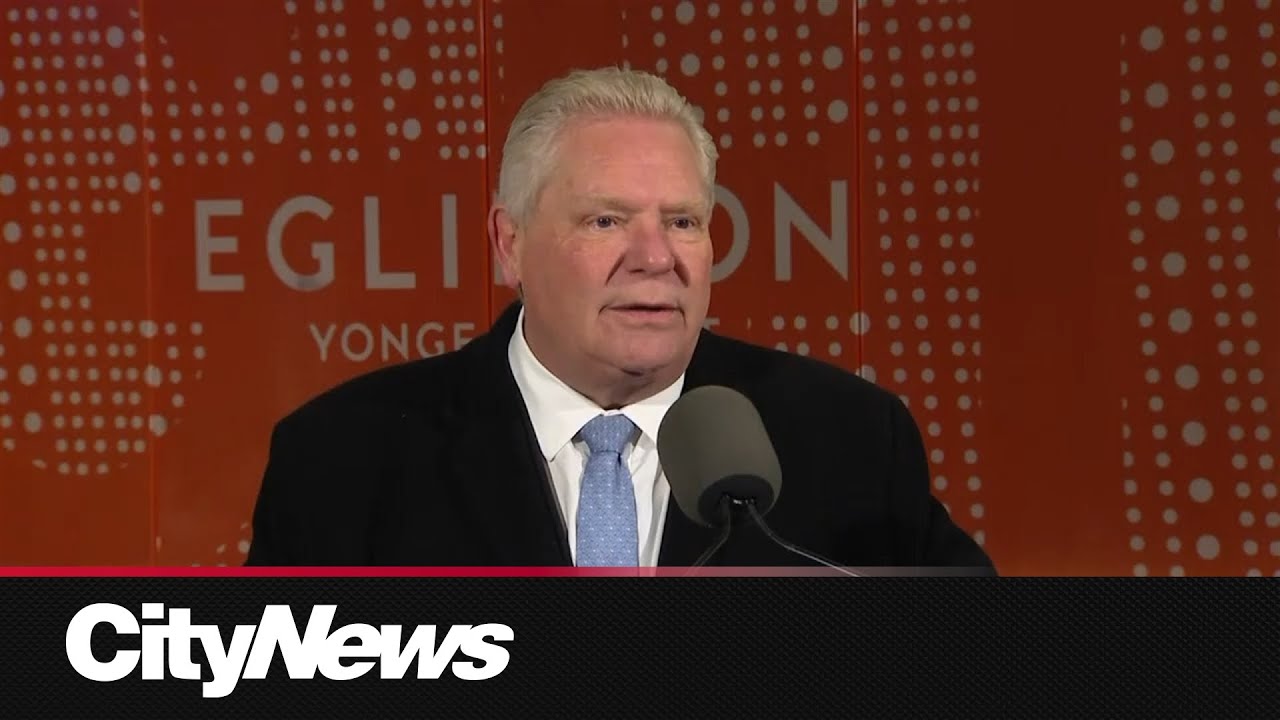 Premier Ford refuses a public inquiry into delayed Eglinton LRT