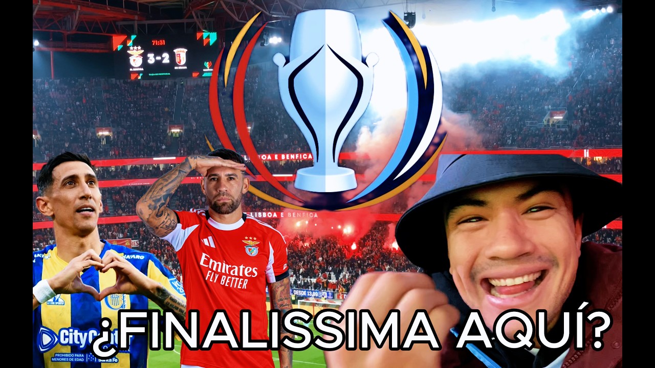 ¿LA SEDE DE LA FINALISSIMA? 🏆 Mi experiencia VIP en el Estádio da Luz