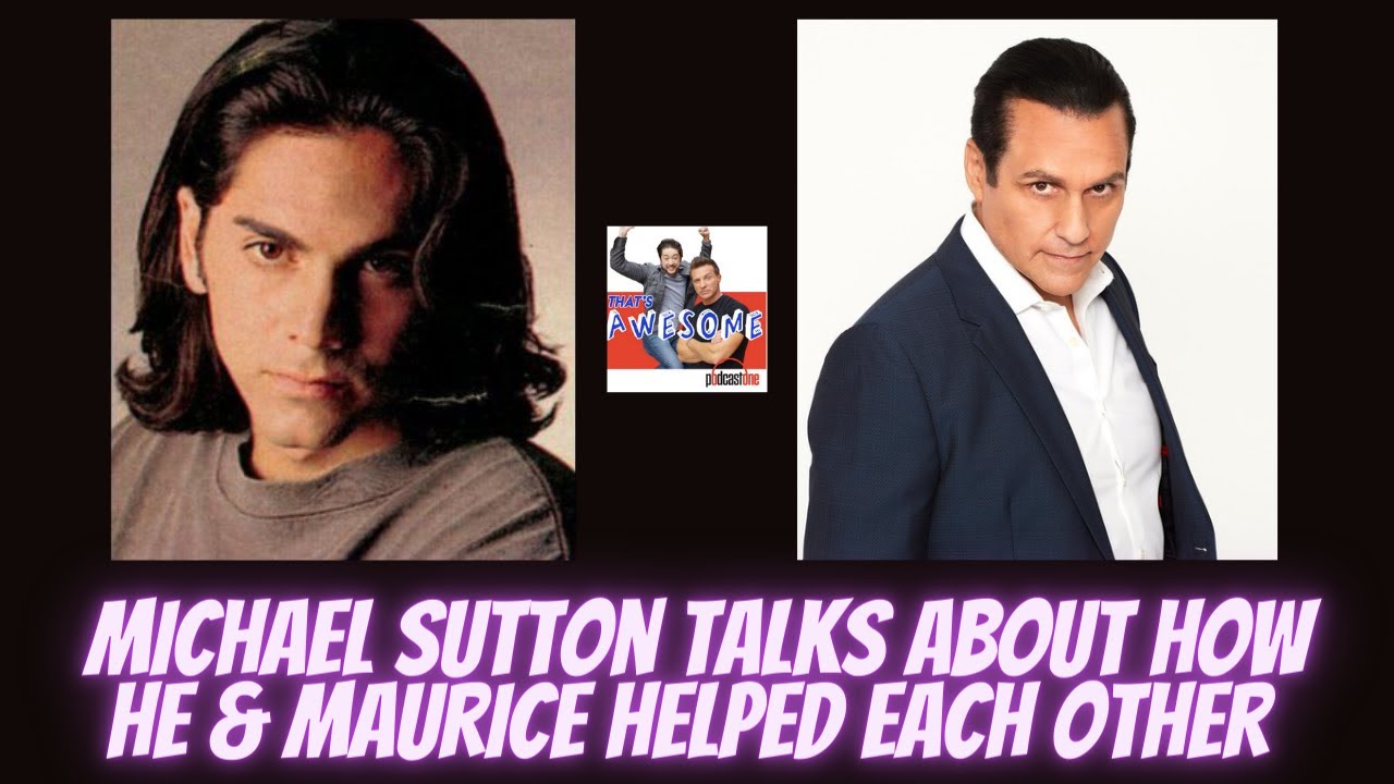 That's Awesome! Michael Sutton (Stone On GH) talks bonding With Maurice Benard!