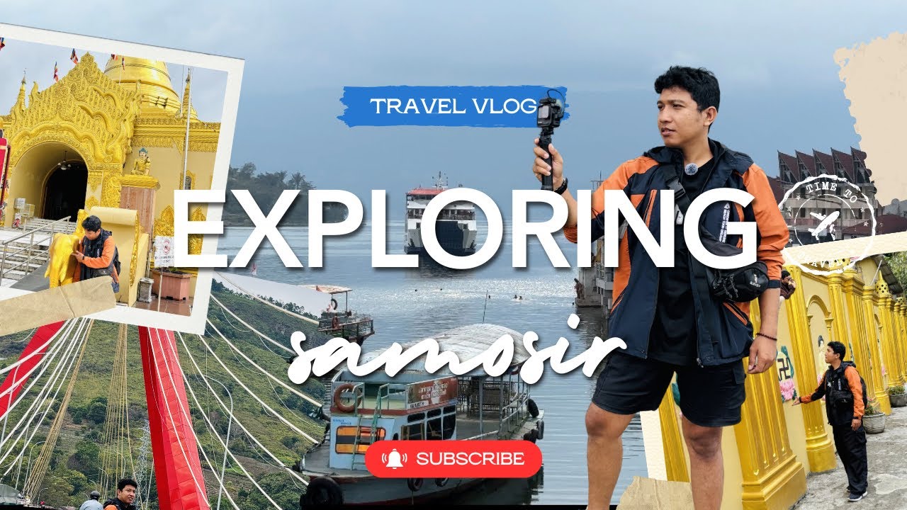 Serunya di pelabuhan Ajibata Danau Toba