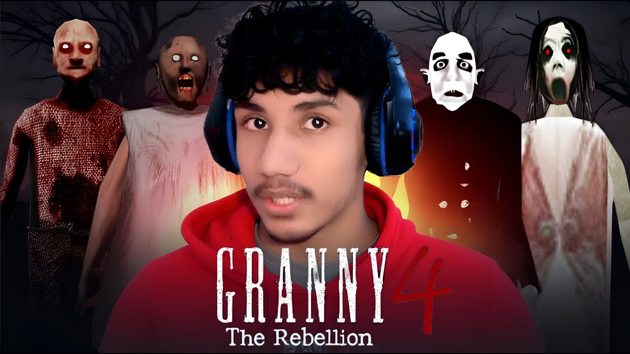 I Tried Escaping Granny Chapter 4… BIG MISTAKE 😭[ Chapter 4: The Rebellion ]