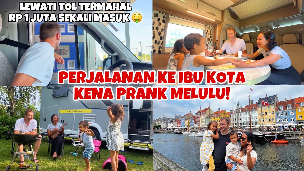 AKHIRNYA NYAMPE IBU KOTA DENMARK PAKE CAMPERVAN