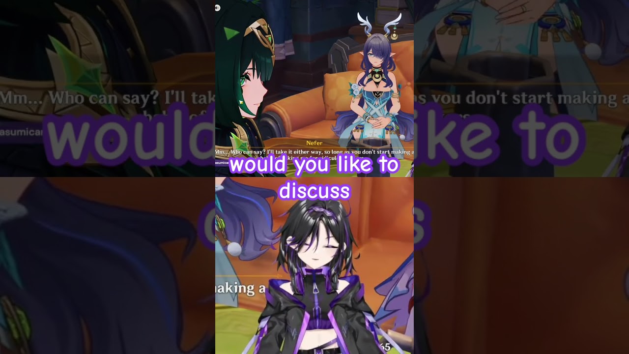 No Shame #nodkrai #nefer #lauma #genshin #vtuber