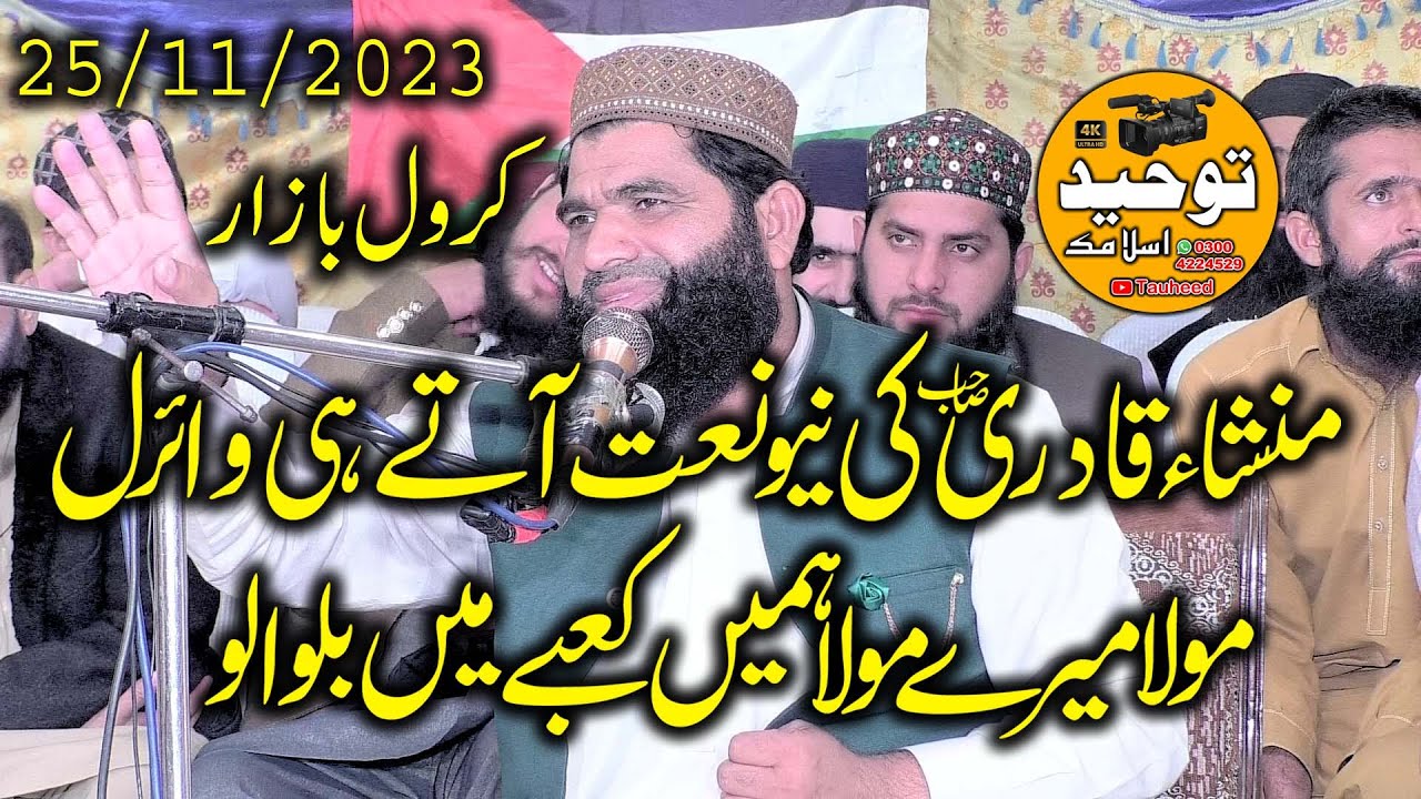 Muhammad Mansha Qadri Sab Krol Bazar 25+11+23